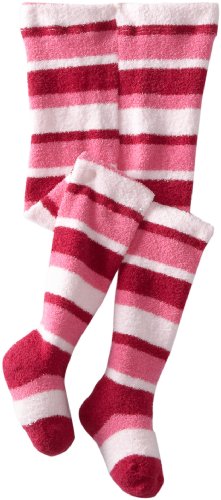 Jefferies Socks Girls 2-6x Fuzzy Stripe Tight