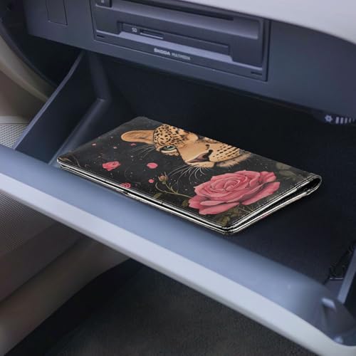 Organizador para auto cuero slim miniatura 6