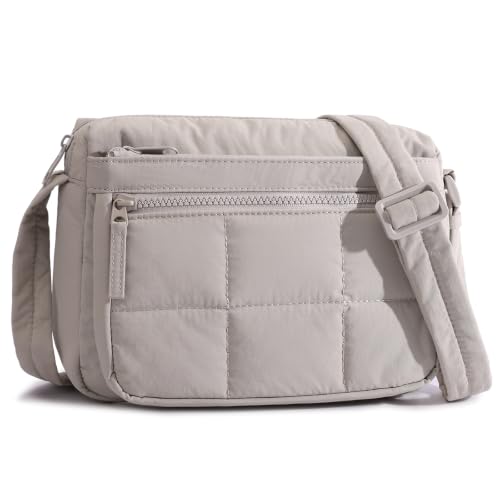 Image of Nylon Crossbody Bag for Women, Lightweight Shoulder Travel Purse