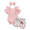 Niniday Newborn Infant Baby Girl Clothes Gifts Long Sleeve Romper Floral Pants Fall Winter Set Cute Baby Girl Outfits