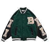 ❤ baseball jacke Incorra College Jacke Vintage Jacken Herren Baseball Sportjacke Sweatjacke Frauen