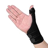 ¿Sufres de dolor de pulgar? -- Una reducción del dolor sin construcción es un estabilizador reversible para el pulgar que detecta el pulgar mientras permite un movimiento de los dedos, por lo que se pueden evitar el dolor y la inflamación en la articulación del pulgar y los tendones, por lo que puede curar sin restringir la movilidad del resto de la mano