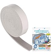 ニトムズ 強力 結露 吸水テープ 10M シルバー 徳用ロング カビ防止 窓ガラス 貼るだけ リビング 寝室 幅3cm×長さ10m 1巻入 E1110