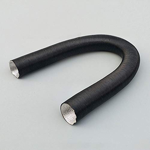 RICH 42/60/75mm Preheater Hose Air Inlet Pipe - Air Duct Drain Hose Car Heater Duct Vent Warm Air Outlet for 2000 W or 6000 W Air Heaters
