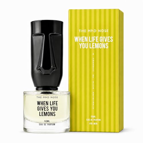 Image of When Life Gives You Lemons EDP 50ml | Long Lasting Citrus Perfume for Men | Fresh Aromatic Luxury Fragrance | 20% Concentrate | Gift for Men