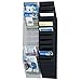 Produktbild Durable Wandprospektspender - 12 x DIN A4, Hochformat - schwarz