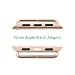 Apple Watch Adapter, Oittm Stainless Steel Apple Watch Band Connection Adaptor with Screwdriver Tools for Apple Watch & Sport & Edition (Rose Gold 42mm)