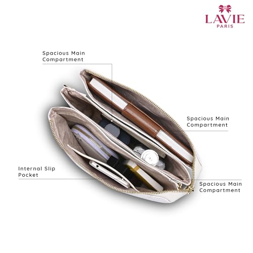 Image of LAVIE PARIS Women's Melvin 5 Compartment Crossbody Sling Bag | Ladies Purse Handbag | Gift for Women