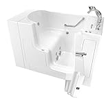 American Standard 3052OD.709.WRW-PC Gelcoat Value Whirlpool 30"x52" Right Side Door Walk-In Bathtub in White