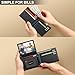 Wallet for Men Slim RFID Blocking Leather Credit Card Holder Wallet for 14 Cards, Bifold Minimalist Thin Wallet with 2 ID Windows & Cash Slot, Front Pockt Carteras Para Hombres, Birthday Gifts for Men
