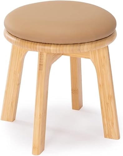 Miniatura 15 de Taburete pequeño para lavabo de baño, taburete pequeño de madera de 7.3 pulgadas para niños, antideslizante, esquinas redondas, fácil de montar para