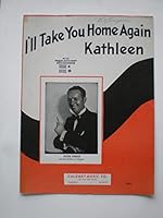 I'LL TAKE YOU HOME AGAIN KATHLEEN [Sheet Music] B00CYT2DW8 Book Cover