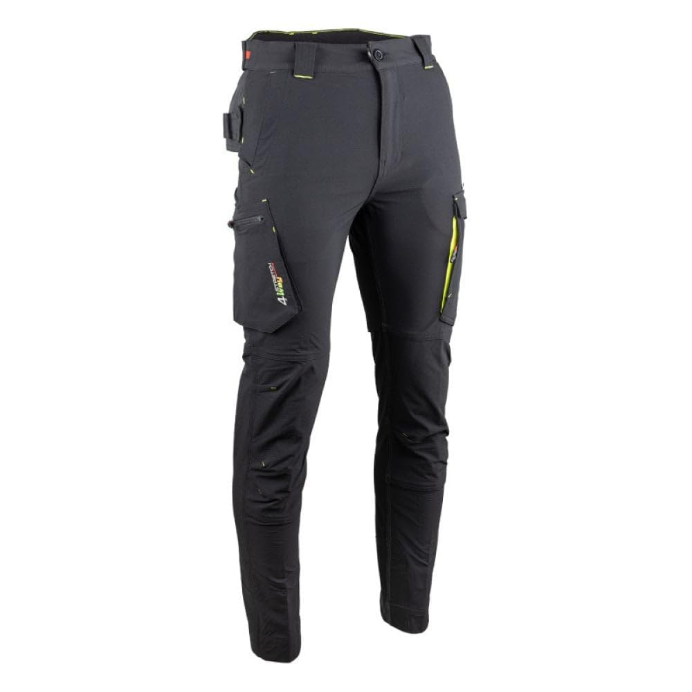 Pantalon de travail 4WAY stretch UTOPIE noir LMA - Taille: 38