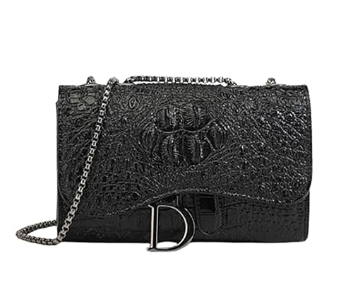 Women's Sequined Crossbody Handbag, Shoulder Messenger Bag with Chain Strap,