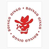 oingo boingo skull logo Window Water Bottle Bumper Sticker Decal 5'