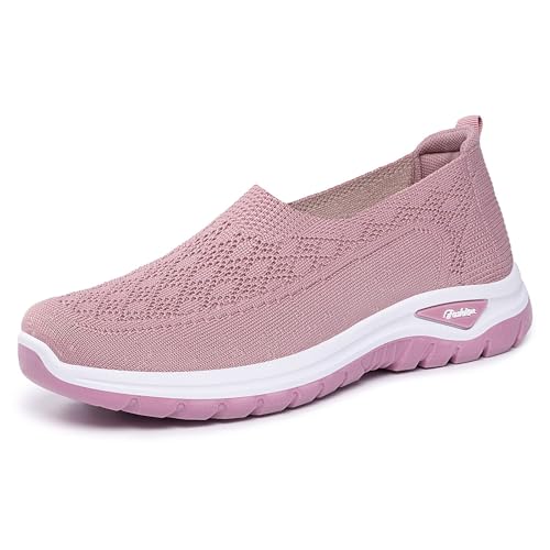 Zapatillas cómodas de mujer sin cordones, perfectas para evitar el cansancio diario
