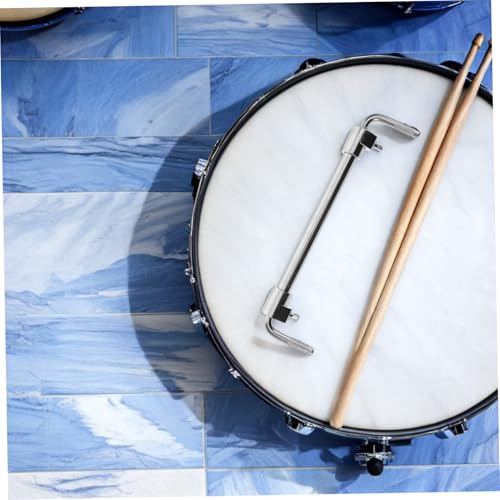 Soporte de abrazadera metálica para cowbell y bombo VANZACK, ligero y ajustable, compatible con baterías para actividades al aire libre y creación musical miniatura 5