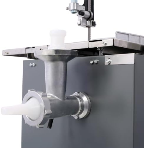 2-in-1 Commercial Butcher Band Saw and Sausage Stuffer, Machine Slicer Meat Bone Sausage Carne