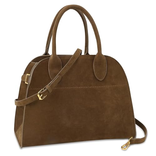 Bolso Tote Grande de Gamuza para Mujer miniatura 1