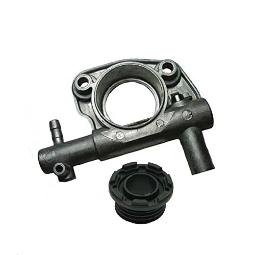 Opengardenweb Pompa Olio Catena Compatibile + Vite Senza Fine 7 Denti per Motosega OLEO Mac 936 940 947 952 ed EFCO 136 140 147 152