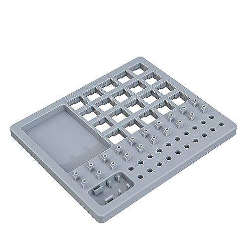 Switch Lube Station 20 Switches Lube Station and Switch Opener for DIY Mechanical Keyboard Cherry Mx Gateron Kailh Switches (Grey)