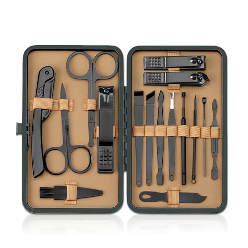 Flintronic 16PCS Manicura Pedicura Set, Juego De...