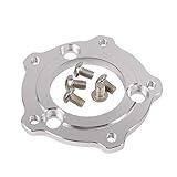 Produkttyp: Bremsscheiben Anhuidsb Motorrad-Bremsscheibe Dichtungsflansch Adapter for 220mm-260mm Austausch for Yamaha Roller Cygnus Bws oder mehr anhuidsb (Color : Silver one pcs)