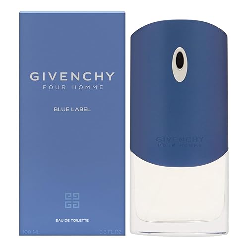Givenchy Colonia Pour Homme, etiqueta azul, 3.3 onzas