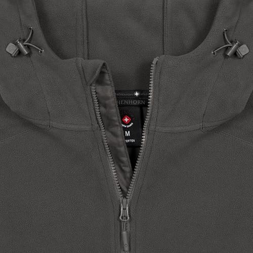 Höhenhorn Biferten Herren Militär Fleecejacke Outdoor Winddichte Jacke mit Kapuze – Bild 5
