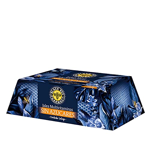 Black Bee Jalea Real Vitaminada - Multivitaminas sin Azúcares 200 g