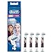 Oral-B Kids Cabezales de Recambio para Niños Mayores de 3 Años, Pack de 4 Recambios Originales con Personajes de Frozen para Cepillos de Dientes Eléctricos