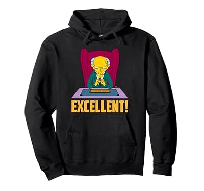 The Simpsons Mr. Burns at Desk Excellent Sudadera con Capucha | Ya disponible en tu tienda friki favorita! En mundofriki.es! The Simpsons Mr. Burns at Desk Excellent Sudadera con Capucha | Ya disponible en tu tienda friki favorita! En mundofriki.es!