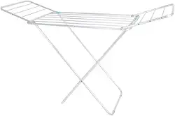 Mor - Varal de Chão com Abas Alumínio Slim