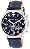 Michael Kors Men's MK8617 Gage Analog Display Quartz Blue Watch