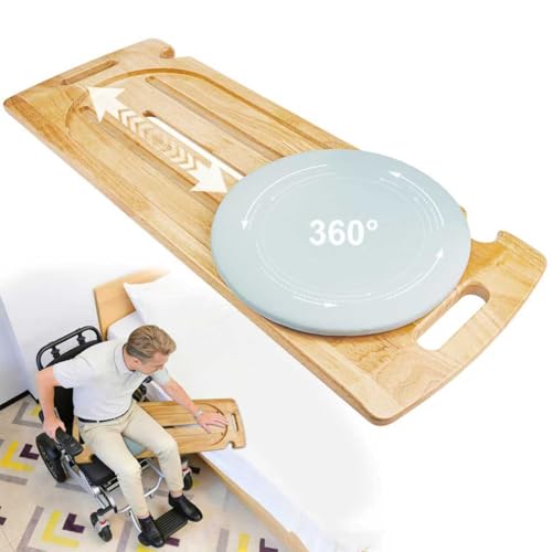Kapvis Slide Transfer Board with Turntable