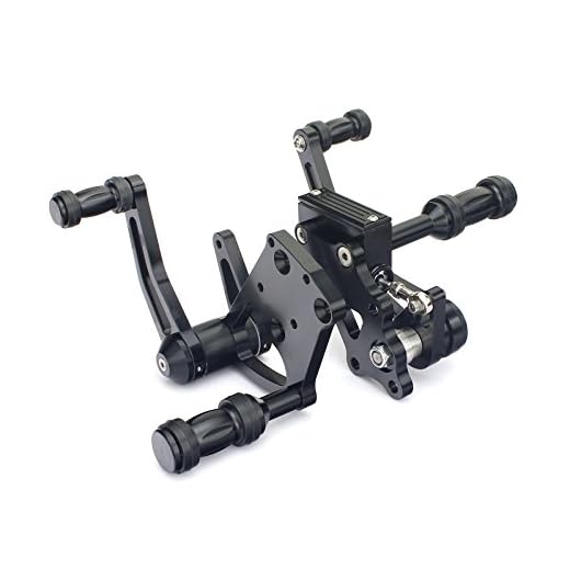 TARAZON Black Billet Forward Controls Foot Pegs Pedal for Harley Davidson Softail Custom Classic Heritage Fatboy Springer 2000-2017