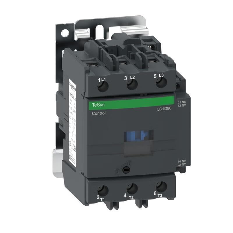 Contacteur tripolaire LC1D80B7C pour remplacer un relais de puissance 80 A défaillant