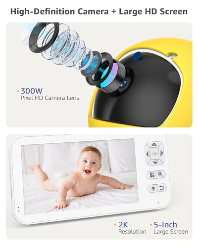 Wisdom View 5"Baby Monitor Wifi Smartphone thumb #2