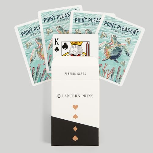 Baraja de Poker 52 Cartas Tortuga Punto Pleasant Beach miniatura 6