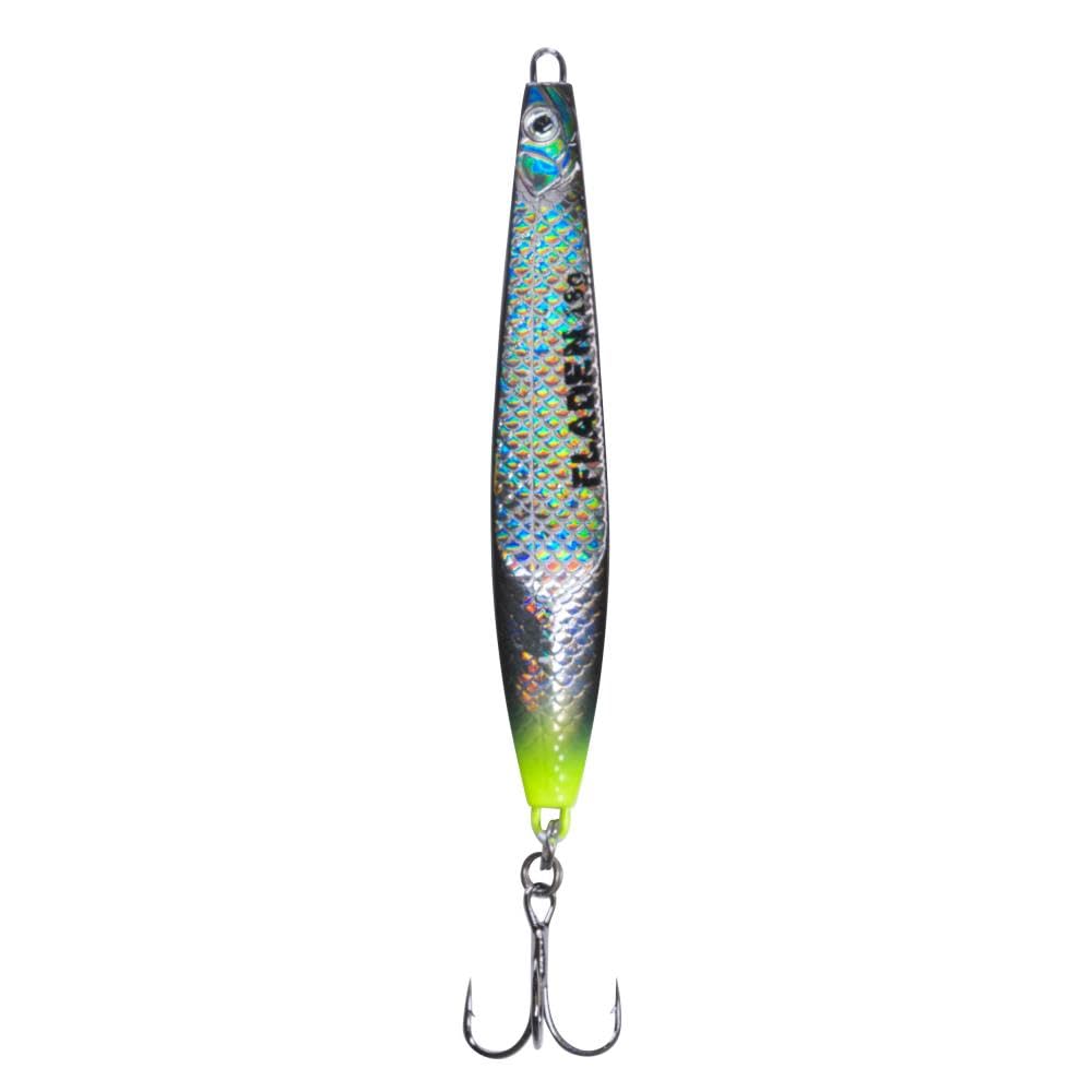 FLADEN Wave Sweeper Surf Fishing Bass Lure, Long Casting - 40g/12cm, Multiple Colours (Black Silver Yellow, 40g) [16-134004]
