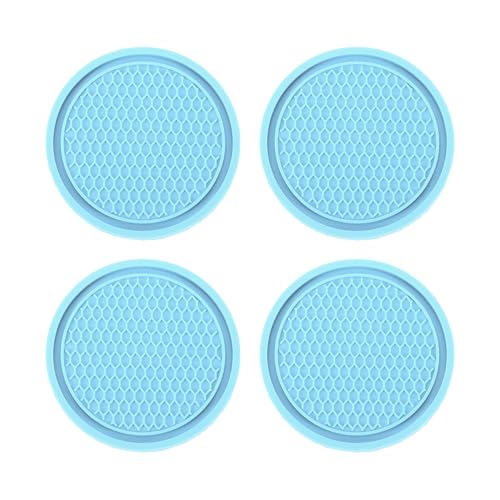 4 Piezas Posavasos Universal para Portavasos de Auto 7cm miniatura 1