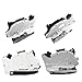 Door Lock Actuator Compatible With Amarok T-iguan L-avida P-assat S- koda F-abia S-uperb Compatible With S-eat I-biza 5N1837015A 5N1837016A 5N0839015A 5N0839016A(Front Left)