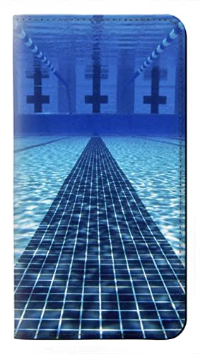 Housse Samsung Galaxy A26 étui rabat protection motif Swimming Pool en cuir