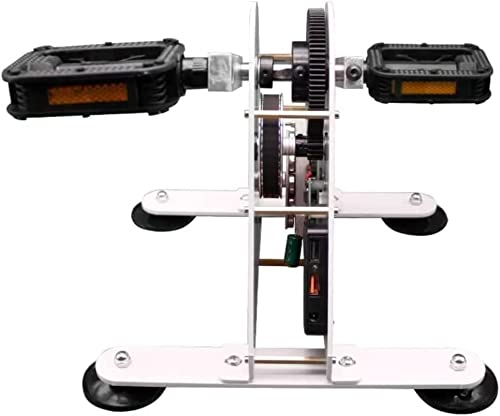 Generatore portatile a manovella – 50 W/100 W, doppia uscita USB a ricarica rapida, alimentazione di emergenza per uso domestico