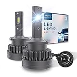 Sinoparcel D2S LED Headlight Bulb -6000K 35W High Low Beam Xenon HID Replacement Lights -2Yrs WTY- P
