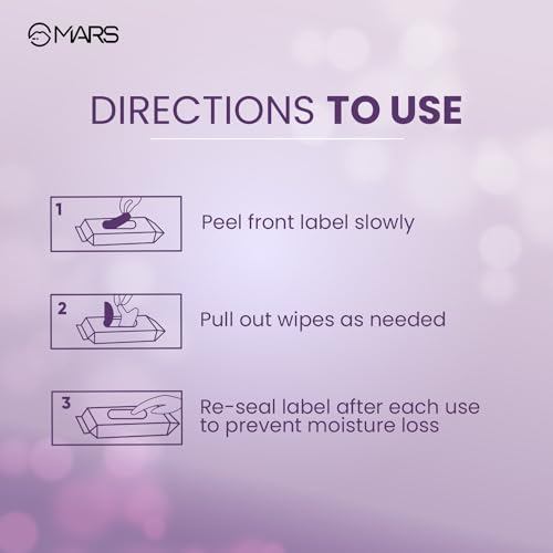 MARS Makeup Remover Wet Wipes for Face | 30 Cotton Soft Wipes | Hydrating & Refreshing | Enriched with Green Tea & Aloe Vera Extract | Soothing & Maintains pH Balance | Gentle... - Image 6