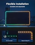 Govee TV LED Backlight 2 Cuttable to fit, RGBWIC 4.4m LED Strip Lights for 32-70 Inch TVs to Easy Install, TV Backlight with 210+ Scene Modes Work with Matter, Music Sync, Smart App Control, DIY - Image 4
