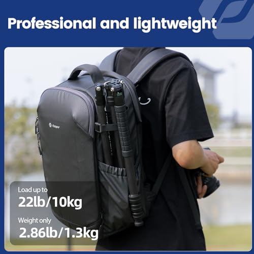 Image of Fotopro 73 inch /185cm Carbon Fiber Travel Tripod for Camera, 360 Panorama Ball Head, Arca Quick Release Plate and Bag, Detachable Monopod for DSLR Camera Camcorder, Load up to 22lbs /10kg. X-Go Plus Green
