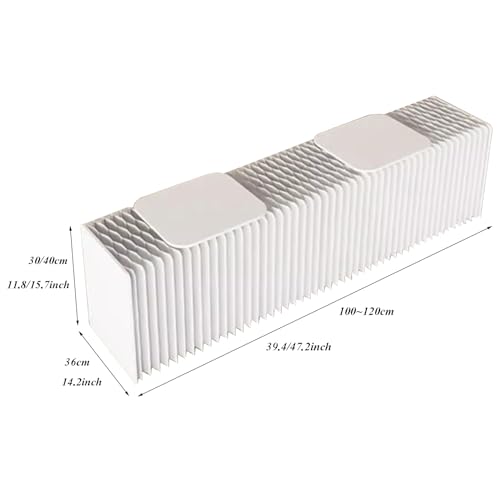 Tabouret pliant en papier extensible et banc télescopique design - 4