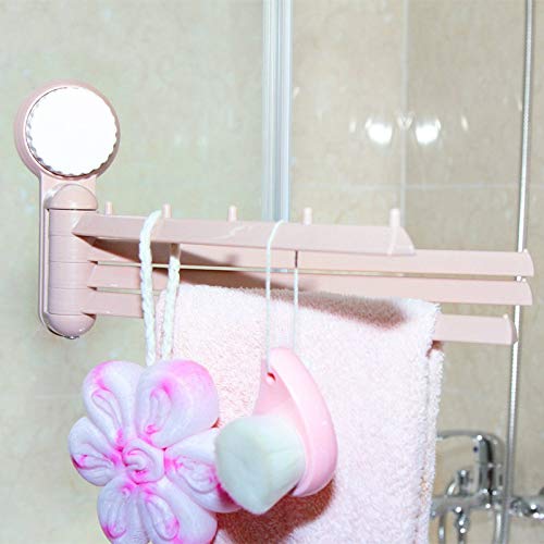 Toallero de pared sin agujeros para organizar trapos de cocina 5